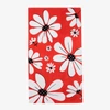 MAYORAL GIRLS RED COTTON FLORAL TOWEL (148CM)