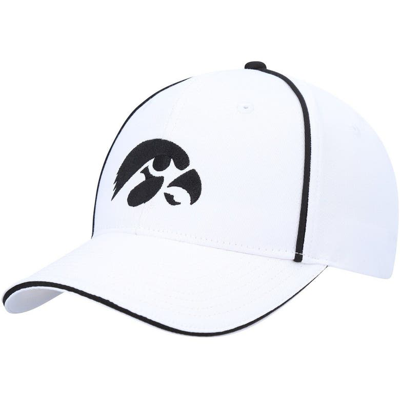 Colosseum White Iowa Hawkeyes Take Your Time Snapback Hat