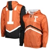 MITCHELL & NESS MITCHELL & NESS TEXAS ORANGE TEXAS LONGHORNS UNDENIABLE FULL-ZIP WINDBREAKER JACKET