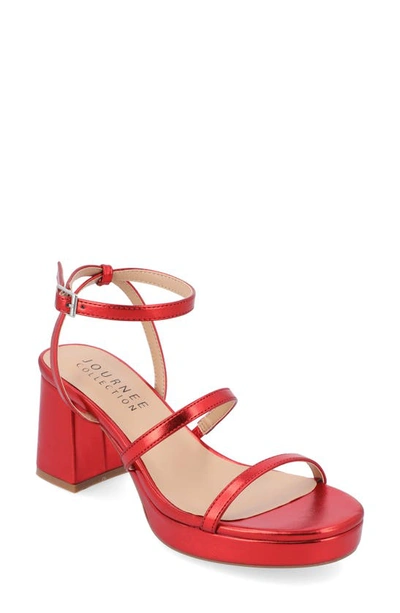 JOURNEE COLLECTION JOURNEE COLLECTION SAMILEE BLOCK HEEL PLATFORM SANDAL