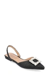 Journee Collection Hannae Flat In Black