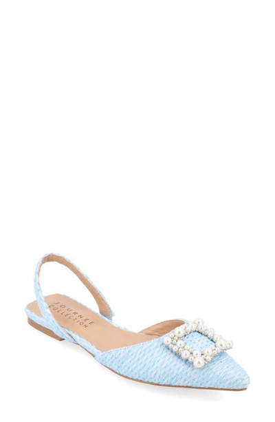 JOURNEE COLLECTION JOURNEE COLLECTION HANNAE SLINGBACK FLAT