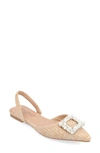 Journee Collection Hannae Flat In Natural