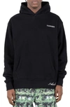 Pleasures Discourse Graphic Hoodie In Black