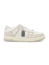 Amiri Skel Low-top Sneakers In Alabaster