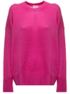 ALLUDE CASHMERE PINK SWEATER ALLUDE WOMAN