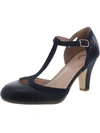 Journee Collection Journee Olina T-strap Pump In Blue