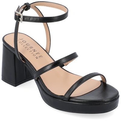 Journee Collection Collection Women's Samilee Sandals In Black