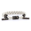 RASTACLAT ORIGINAL HAND BRAIDED FIGURE STONE ADJUSTABLE BRACELET