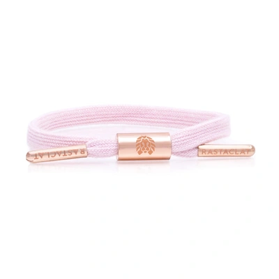 Rastaclat Original Hand Assembled Mary Single Lace Women's Adjustable Bracelet In Pink