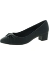 Easy Street Eloise Womens Slip On Embellished Pumps In Blue