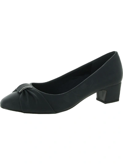 EASY STREET ELOISE WOMENS SLIP ON EMBELLISHED PUMPS