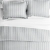 IENJOY HOME Vertical Dreams Gray Pattern Duvet Cover Set Ultra Soft Microfiber Bedding, Full/Queen