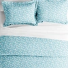 IENJOY HOME Wheatfield Pale Blue Pattern Duvet Cover Set Ultra Soft Microfiber Bedding, King/Cal-King