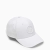 Stone Island Logo Patch Baseball Cap In White