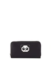 LES PETITS JOUEURS MUSE II LARGE LOLITA PANDA WALLET, BLACK,PROD196470110