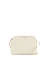 THE ROW MULTI-POUCH CALFSKIN CROSSBODY BAG, PEARL,PROD197300120