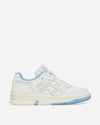 Asics White Leather Ex89 Sneakers In Multicolor