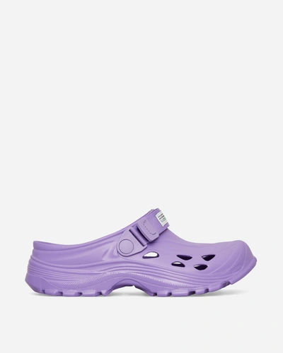 Suicoke Mok Injection Sandals In Purple