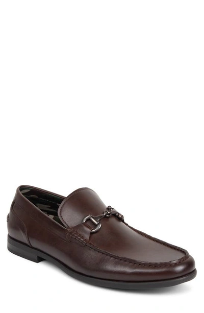 Reaction Kenneth Cole Crespo Faux Leather 2.0 Loafer In Brown