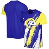 STARTER STARTER ROYAL LOS ANGELES RAMS EXTREME DEFENDER T-SHIRT