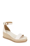 SPLENDID DARCY ANKLE STRAP ESPADRILLE PLATFORM WEDGE SANDAL