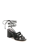 Circus Ny Oriana Strappy Lace-up Dress Sandals In Black