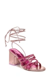 Circus Ny Oriana Ankle Wrap Sandal In Pink