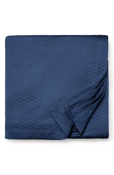 Sferra Favo Coverlet, Full/queen In Delft
