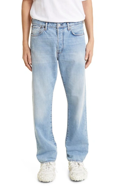 Acne Studios 1996 Classic Fit Leg Jeans In Light Blue