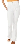 Free People Pacifica Straight Leg Jean In White