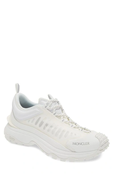 Moncler Men's Trailgrip Lite Low-top Sneakers In White