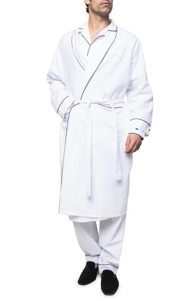 PETITE PLUME PETITE PLUME COTTON FLANNEL ROBE