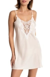 IN BLOOM BY JONQUIL PHILIPA LACE TRIM SATIN CHEMISE