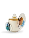 Cassina Colourdisc Vase - Tall Amber In Multi