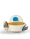 Cassina Colourdisc Vase - Short Amber In Multi