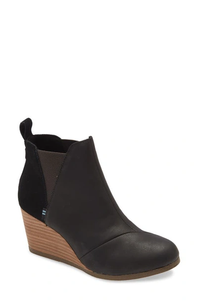 TOMS KELSEY WEDGE BOOTIE