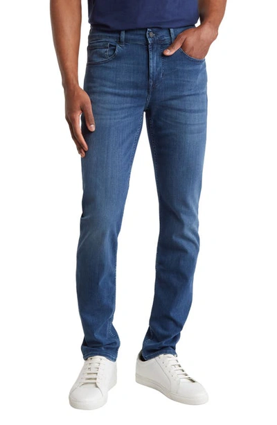 7 For All Mankind Slimmy Slim Fit Jeans In Mid Blue