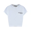 Balmain T-shirt In White/black