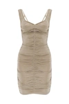 Givenchy Ruched Sleeveless Mini Dress In Default Title