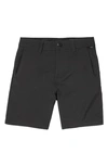 Volcom Kids' Cross Shred Static Shorts In Black Out