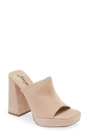 Free People Margo Platform Sandal In Pearl Sand