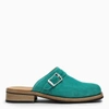 OUR LEGACY OUR LEGACY EMERALD SUEDE SABOT