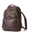Frye 'logan' Leather Backpack - Brown In Dark Brown