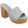 Journee Collection Collection Women's Tru Comfort Foam Veda Sandals In Blue