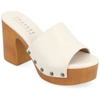 Journee Collection Collection Women's Tru Comfort Foam Veda Sandals In White