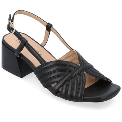 Journee Collection Collection Women's Kirsi Sandals In Black