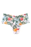 HANKY PANKY PRINT RETRO LACE THONG