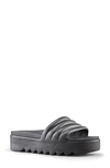 Cougar Pool Party Platform Slide Sandal In Black All Over