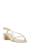 Stuart Weitzman Soiree Sandal In Platino